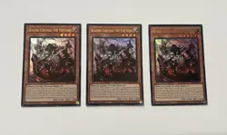 Yugioh Blazing Cartesia, the Virtuous Ultra Rare BLTR 3X - Image 1