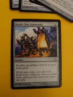 Krark-Clan Ironworks. Artifact Fifth Dawn. MTG Card. - Image 2