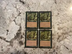 Mtg Brawn x4 - Magic the Gathering Judgment Brawn Playset Played - Image 1