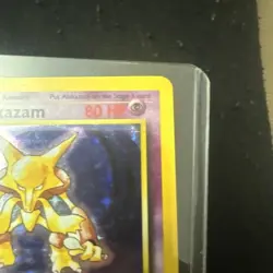 Pokemon TCG Alakazam Base Set 1/102 Holo 1999-2000 Wizards Base Set Copyright... - Image 5