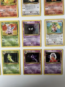 19x Pokemon TCG Base Set 1999 Wizards Lot of 19 Cards as shown in Actual Photos - Image 3