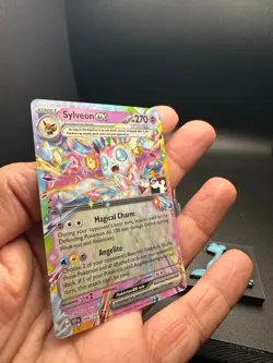 Pokemon TCG Sylveon ex #86 Prize Pack Stamp NM - Surging Sparks - Read Descrip. - Image 3