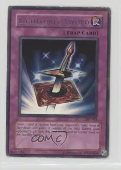 Lightforce Sword Unlimited YuGiOh Pharaoh's Servant #PSV-005 2002 - Image 1