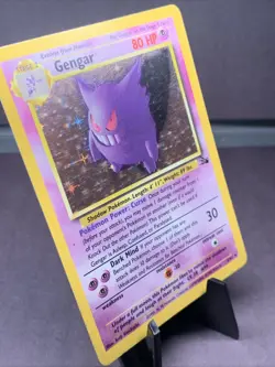 Pokemon TCG Gengar 5/62 Holo Rare Fossil Set 1999 VTG WOTC LP/MP - Image 2