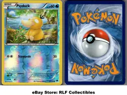 2016 Pokemon, XY BREAKpoint, #16/122 Psyduck, Reverse Holo Common - Image 1