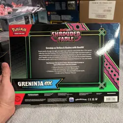 Pokemon Shrouded Fable Greninja ex Special Illustration Collection Box - TCG ||| - Image 2