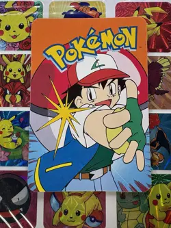 Pokemon 151 Vintage Pocket Monsters Vending HOLO Prism Sticker 2000 Nintendo - Image 4
