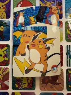 Pokemon Charizard Vintage Pocket Monsters Vending HOLO Prism Sticker 99 Nintendo - Image 2