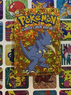 Pokemon Vintage Pocket Monsters Vending HOLO Prism Sticker 99 Nintendo Mewtwo - Image 2