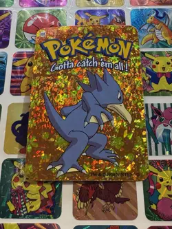 Pokemon Vintage Pocket Monsters Vending HOLO Prism Sticker 99 Nintendo Mewtwo - Image 4
