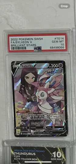 Sylveon V TG14/TG30 PSA 10 - Brilliant Stars - Pokemon TCG - Image 1