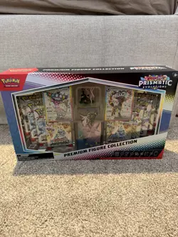 Pokemon Scarlet & Violet Prismatic Evolutions Premium Figure Collection Box NEW✅ - Image 1