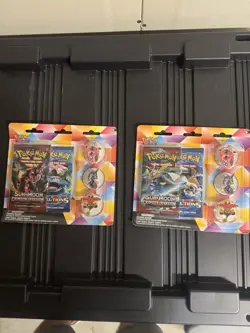 Pokemon XY Evolutions & Crimson Invasion X2 Blister Pin Set SEALED - Image 2