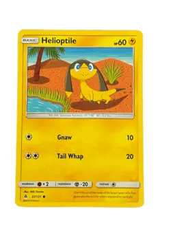 New: 2018 Pokemon TCG Helioptile 37 Forbidden Light Regular Common - Image 1