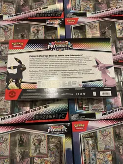 Pokemon Prismatic Evolutions Premium Figure Collection - Sealed - Image 4