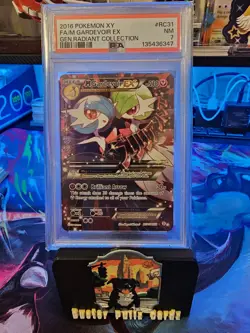 2016 Pokemon XY FA/M Gardevoir EX Generations: Radiant Collection NM PSA 7 - Image 1
