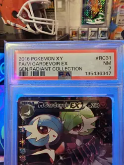 2016 Pokemon XY FA/M Gardevoir EX Generations: Radiant Collection NM PSA 7 - Image 3