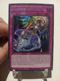 Yu-Gi-Oh! Dominus Impulse ROTA-EN079 Rage of the Abyss 1st Edition Near Mint - Image 1