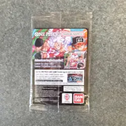ONE PIECE Monkey D. Luffy College Basketball US Voyage Trading Card - SEALED - Image 2