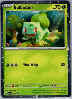 Bulbasaur - (Cosmos Holo) 046 Holo Scarlet & Violet Promo - Pokemon Card - NM - Image 1