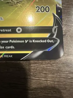 Pikachu V SWSH061 Jumbo Cards Holo - Image 3