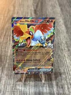 Pokemon TCG Ethan's Ho-Oh EX Double Rare Card #039/182 Destined Rivals - Image 1