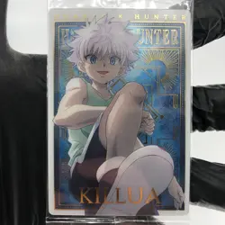 Hunter X Hunter Card Killua 24 SP Holo Itajaga Wafer Japanese [Sealed] - Image 2