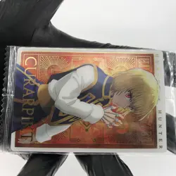 Hunter X Hunter Card Kurapika 25 SP Holo Itajaga Wafer Japanese [Sealed] - Image 5