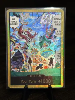 One Piece The Azure Sea's Seven Egghead Gold Don!! Card NM - Image 1
