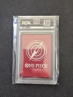 One Piece Card Game Monkey D Luffy PSA Magazine PSA 10 Gem Mint English - Image 2