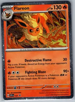 Flareon - (Cosmos Holo) 167 SV: Scarlet & Violet Promo - Pokemon Card - NM - Image 1