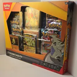Pokemon TCG Tyranitar ex Premium Collection Box Promo Cards Card Sleeves English - Image 1