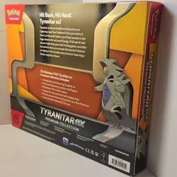 Pokemon TCG Tyranitar ex Premium Collection Box Promo Cards Card Sleeves English - Image 2