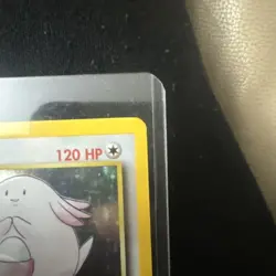 Pokemon Card TCG Chansey Base Set Holo Unlimited 3/102 WOTC Rare Collection LP - Image 5