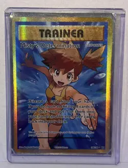 Misty's Determination Trainer 108/108 XY Evolutions 2016 Pokemon - Image 1