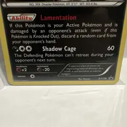 Pokemon Absol XY178 Black Star Promo Holo Pokemon XY Set - Image 3