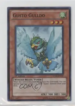 SR - Gusto Gulldo 1st Ed. YuGiOh Hidden Arsenal 5: Steelswarm Invasion - Image 1