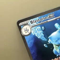 Pokemon 151 Blastoise EX 200/165 SIR Special Illustration Rare NM - Image 2