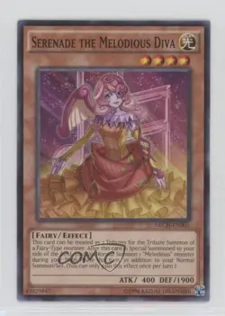 Serenade the Melodious Diva Unlimited YuGiOh The New Challengers #NECH-EN005 - Image 1