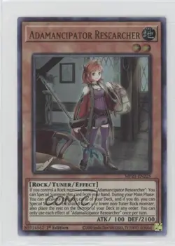 Adamancipator Researcher 1st Ed. YuGiOh Tin of Ancient Battles #MP21-EN225 - Image 1