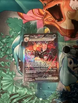 Pokemon Cards Geeta Ful Art Golurk 2 Charizard Ex - Image 1