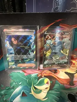 Pokemon Cards Geeta Ful Art Golurk 2 Charizard Ex - Image 3