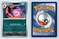 Haunter #103/162 Scarlet & Violet Temporal Forces 2024 Pokemon Common TCG Card - Image 1