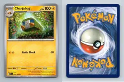 Charjabug #55/162 Scarlet & Violet Temporal Forces 2024 Pokemon Common TCG Card - Image 1