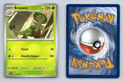 Breloom #7/162 Scarlet & Violet Temporal Forces 2024 Pokemon Common TCG Card - Image 1