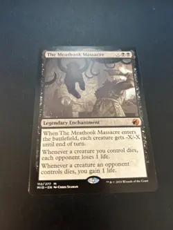 1x The Meathook Massacre NM Innistrad: Midnight Hunt MID Magic MTG - Image 1