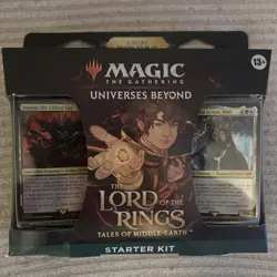 Magic the Gathering Universes Beyond The Lord of the Rings Starter Kit 2 Decks - Image 1