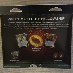 Magic the Gathering Universes Beyond The Lord of the Rings Starter Kit 2 Decks - Image 2