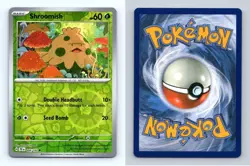 Shroomish #6/162 SV Temporal Forces 2024 Pokemon Reverse Holo Common TCG Card - Image 1