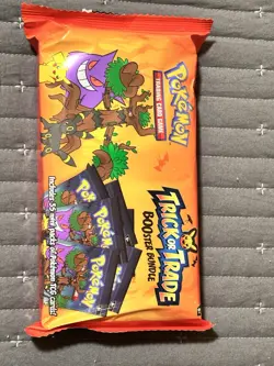 Pokemon Trick or Trade BOOster 35 Mini Packs 90 Cards Pikachu - Image 1